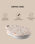 Pink Terrazzo AirTag Holder
