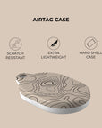 Beige Terrain AirTag Holder