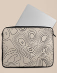 Beige Terrain Laptop Sleeve