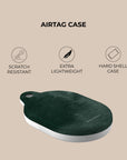 Forest Green AirTag Holder