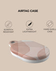 Pink Layers AirTag Holder