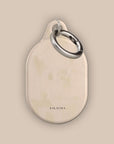 Rose Beige Clay AirTag Holder
