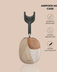 Beige Aesthetic AirPods Max Case