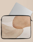 Beige Aesthetic Laptop Sleeve