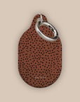 Orange Polka Dots AirTag Holder