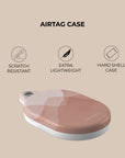 Pink Waves AirTag Holder