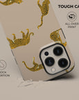 Étui de téléphone hypnotisant guépard