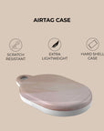 Pink Rocks AirTag Holder