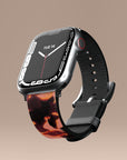 Tortoise Red Apple Watch Band
