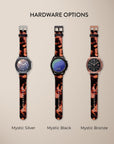 Tortoise Red Galaxy Watch Band