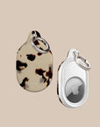 Tortoise Créme AirTag Holder