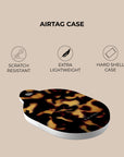 Tortoise Dark AirTag Holder