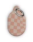 Neutral Wave Checkered AirTag Holder