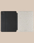 Beige Curl iPad Case