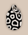 Black & White Paws AirTag Holder