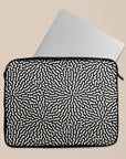 Black & White Tweed Laptop Sleeve