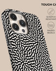Black & White Tweed Phone Case