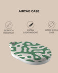 Green Paths AirTag Holder