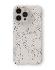 Beige Dots Phone Case