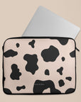 Pink Cow Laptop Sleeve