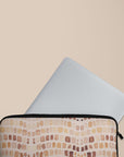 Beige Watercolor Safari Laptop Sleeve