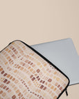 Beige Watercolor Safari Laptop Sleeve