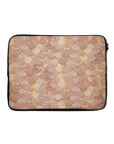 Orange Watercolor Reptile Laptop Sleeve