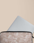 Beige Watercolor Reptile Laptop Sleeve