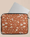 Orange Terrazzo Laptop Sleeve