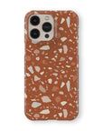 Orange Terrazzo Phone Case