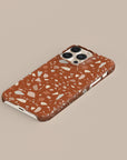 Orange Terrazzo Phone Case