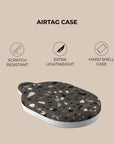 Brown Terrazzo AirTag Holder