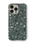 Green Terrazzo Phone Case