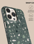 Green Terrazzo Phone Case