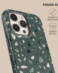 Green Terrazzo Phone Case