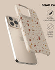 Cream Terrazzo Phone Case