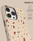 Cream Terrazzo Phone Case