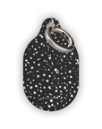 Black Coffee Terrazzo AirTag Holder