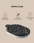 Black Coffee Terrazzo AirTag Holder