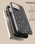 Black Coffee Terrazzo Phone Case