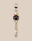 Beige Daisy Galaxy Watch Band