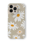 Beige Daisy Phone Case