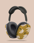 Burnt Yellow Flowers AirPods Max Case