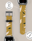 Burnt Yellow Flowers Apple Watch Band