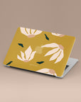 Burnt Yellow Flowers MacBook Case