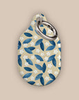 Blue Leafs AirTag Holder