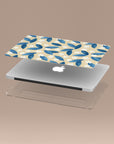 Blue Leafs MacBook Case