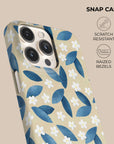 Blue Leafs Phone Case