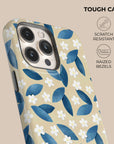 Blue Leafs Phone Case