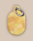 Yellow Tie Dye AirTag Holder